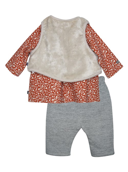 Ensemble tunique gilet sansa manches pantalon Petra - Kiabi