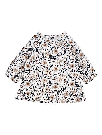 Ensemble tunique legging gilet sans manches Perle