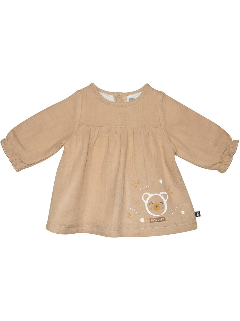 Ensemble Tunique legging Rosemonde Beige - Kiabi