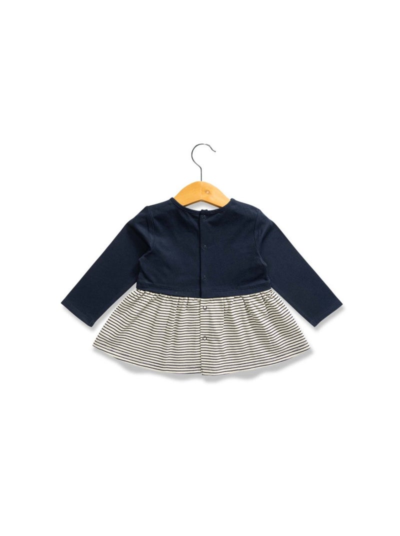 Ensemble tunique + leggings - Terre de Marins Bleu marine - Kiabi