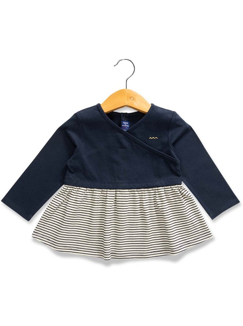 Ensemble tunique + leggings - Terre de Marins Bleu marine - Kiabi