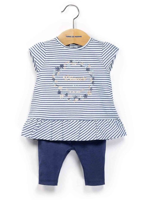 Ensemble tunique + leggings - Terre de Marins - Kiabi