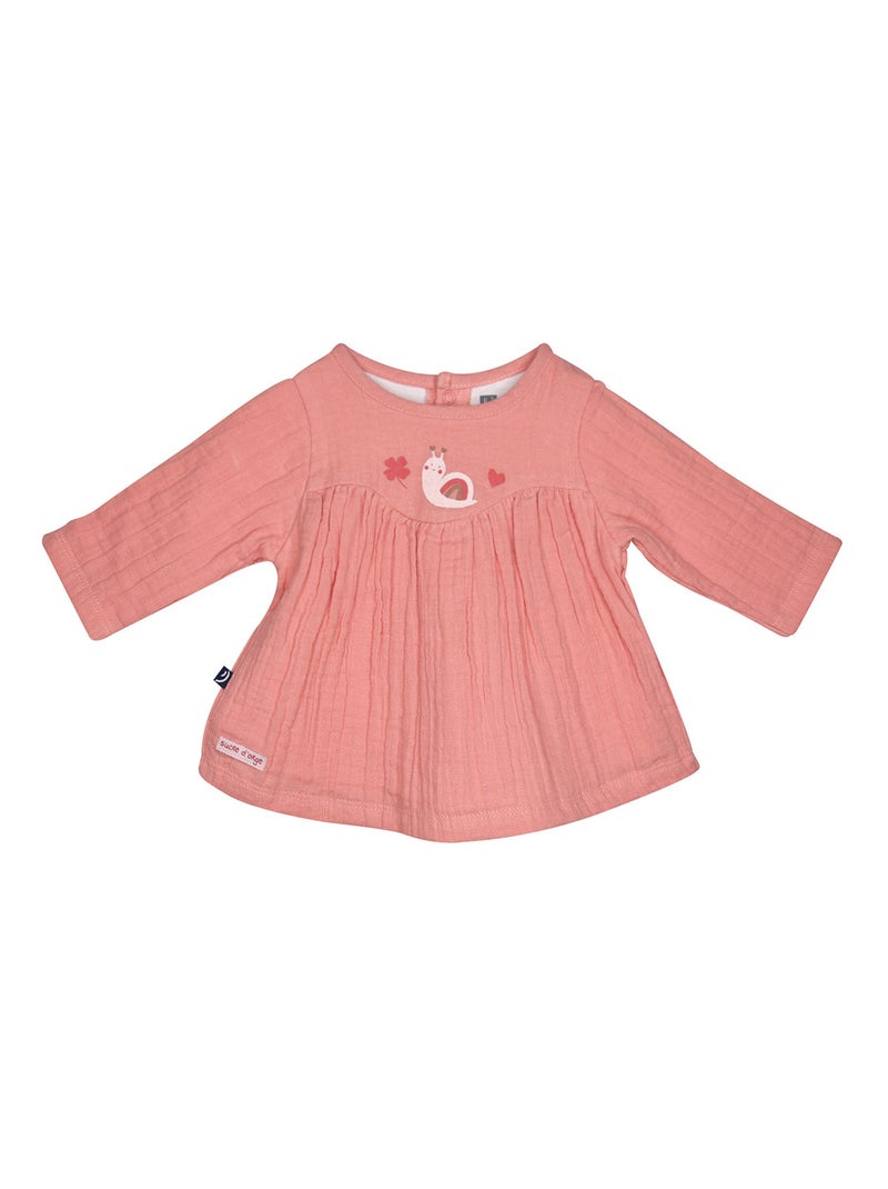 Ensemble tunique manches longues legging Pascalie Rose - Kiabi