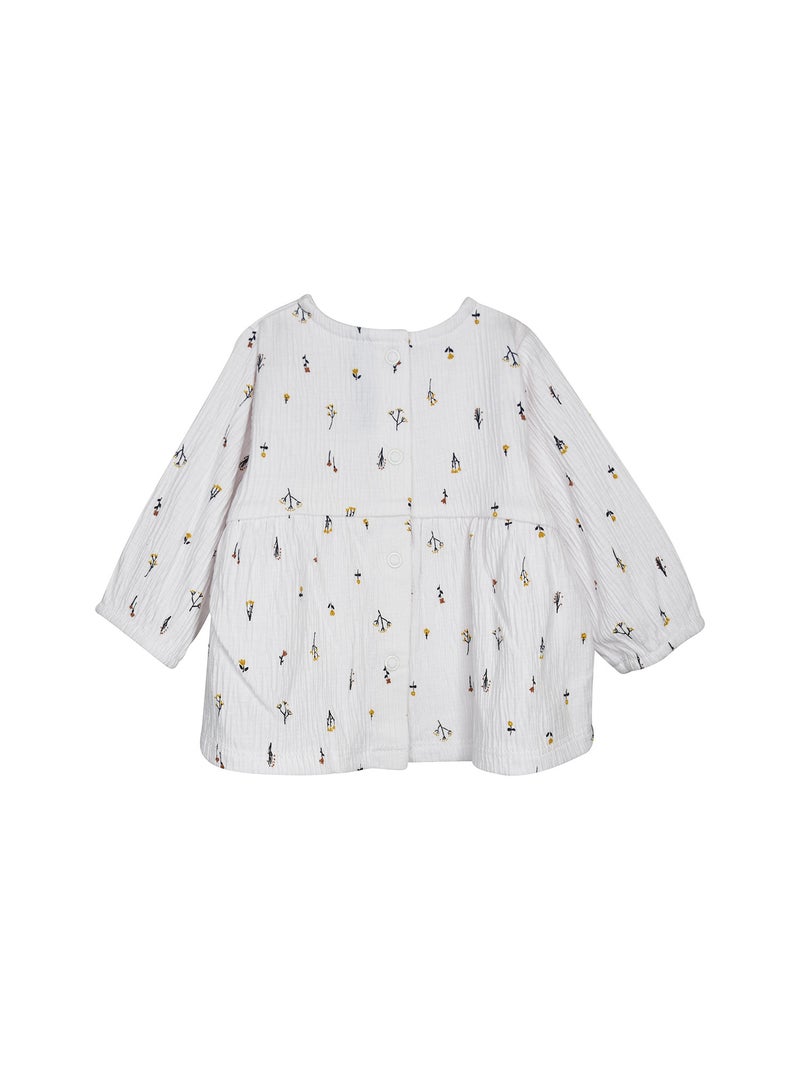 Ensemble tunique pantalon en maille Pomme Beige - Kiabi