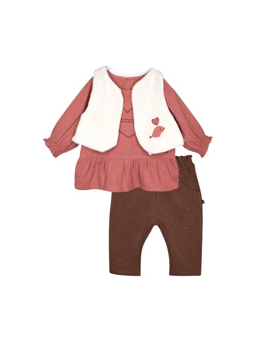 Ensemble tunique pantalon gilet sans manches Pola - Kiabi