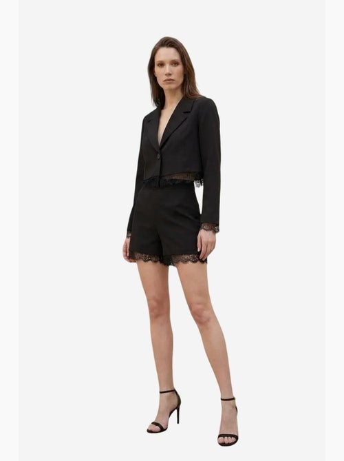 Ensemble veste courte et pantalon large my fashion - Kiabi Ensemble veste courte et pantalon large my fashion - Kiabi