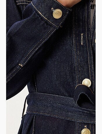 Ensemble veste en jean et pantalon large istanbul
