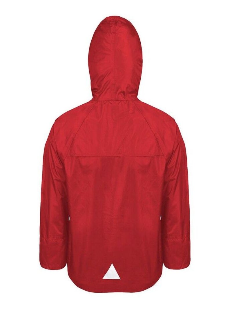 Ensemble veste et pantalon imperméables - result Rouge - Kiabi