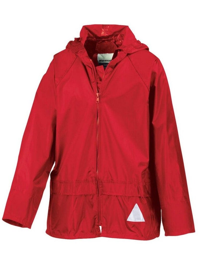 Ensemble veste et pantalon imperméables - result Rouge - Kiabi