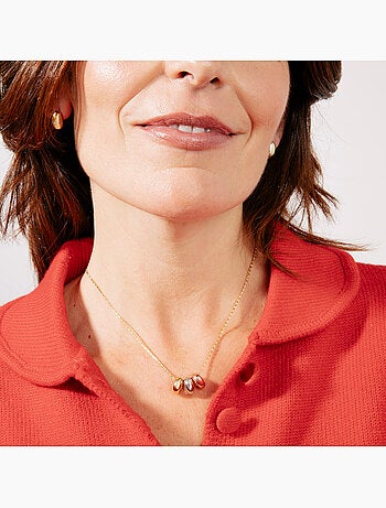 Ensembles finition rhodium, or jaune et or rose 18 carats - Khak