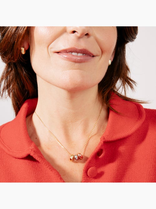 Ensembles finition rhodium, or jaune et or rose 18 carats - Khak - Kiabi