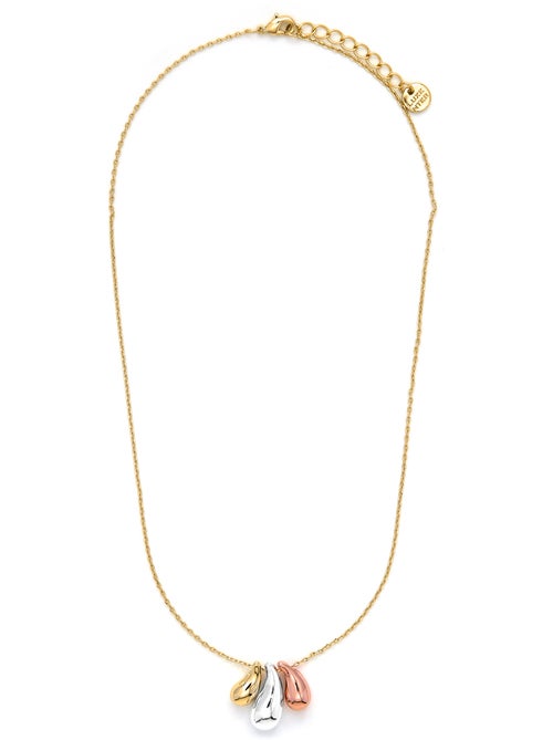Ensembles finition rhodium, or jaune et or rose 18 carats - Necon - Kiabi Ensembles finition rhodium, or jaune et or rose 18 carats - Necon - Kiabi