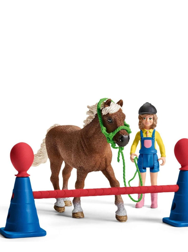 Entraînement d'agility pour poney N/A - Kiabi