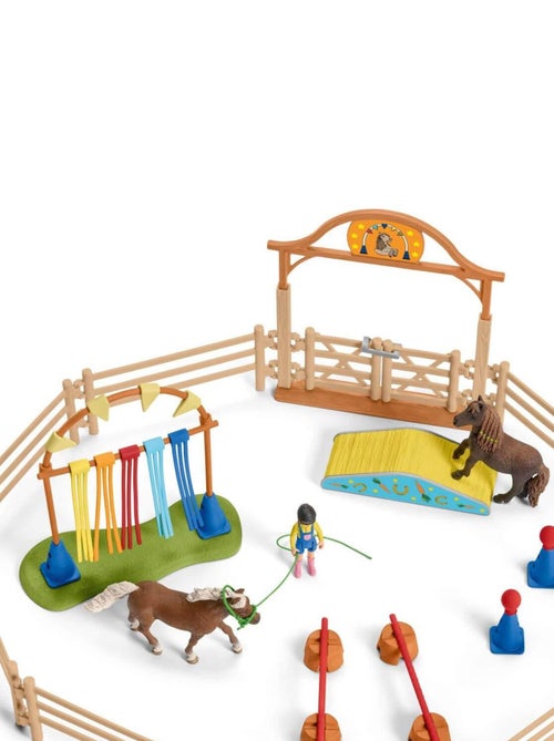 Entraînement d'agility pour poney - Kiabi