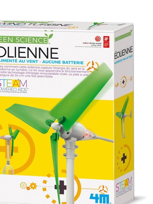 Eolienne à construire soi-même - Découverte de la science - Kiabi