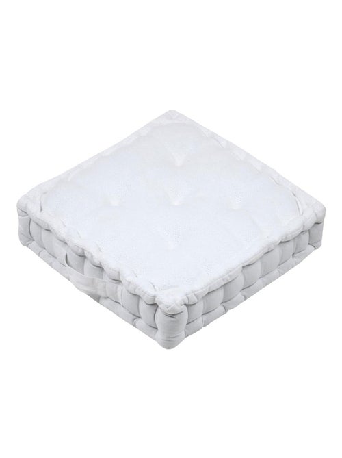 Épais coussin de sol en coton Marlow - Kiabi