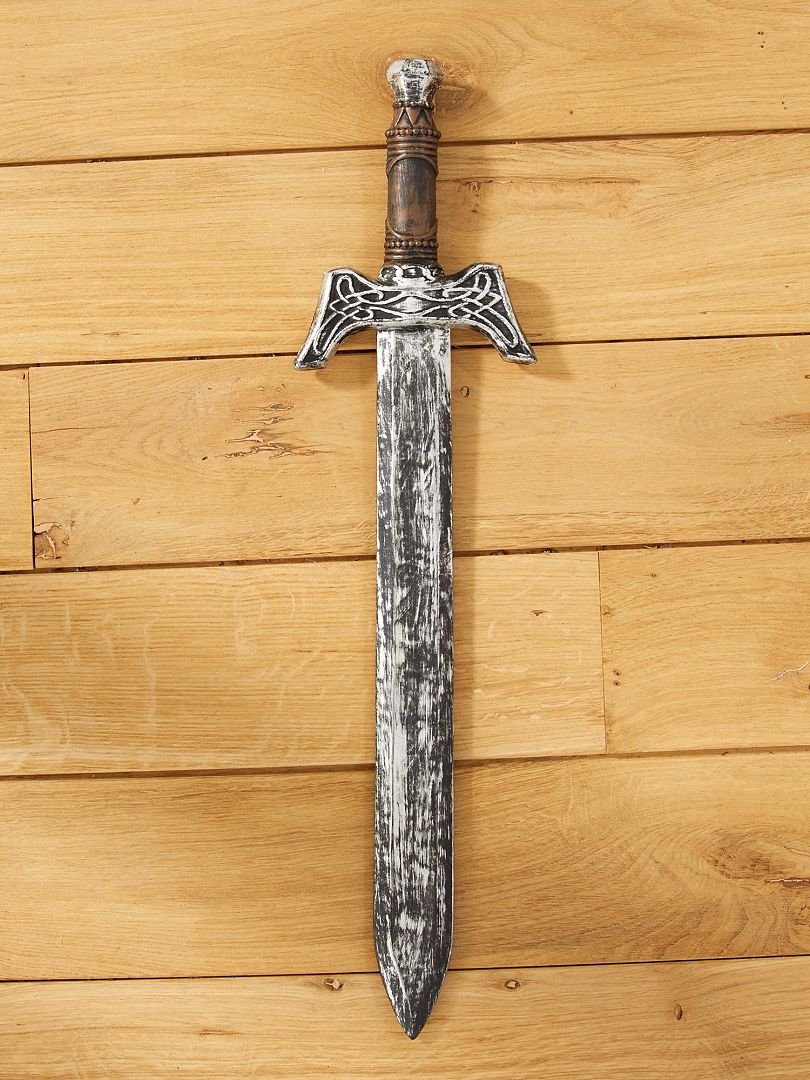 Epée de chevalier argent - Kiabi