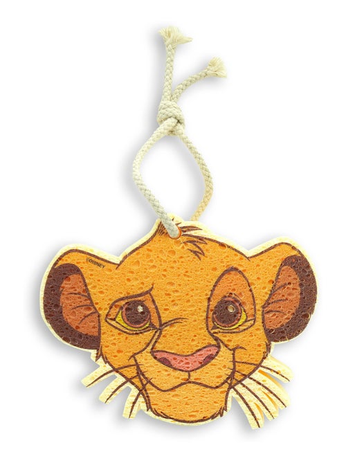Éponge de Bain Brodée - DISNEY - Simba - Le Roi Lion - Mousse Onctueuse Ultra-Douce Absorbante - Kiabi