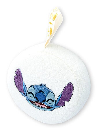 Éponge de Bain Brodée - DISNEY - Stitch - Mousse Onctueuse Ultra-Douce Absorbante