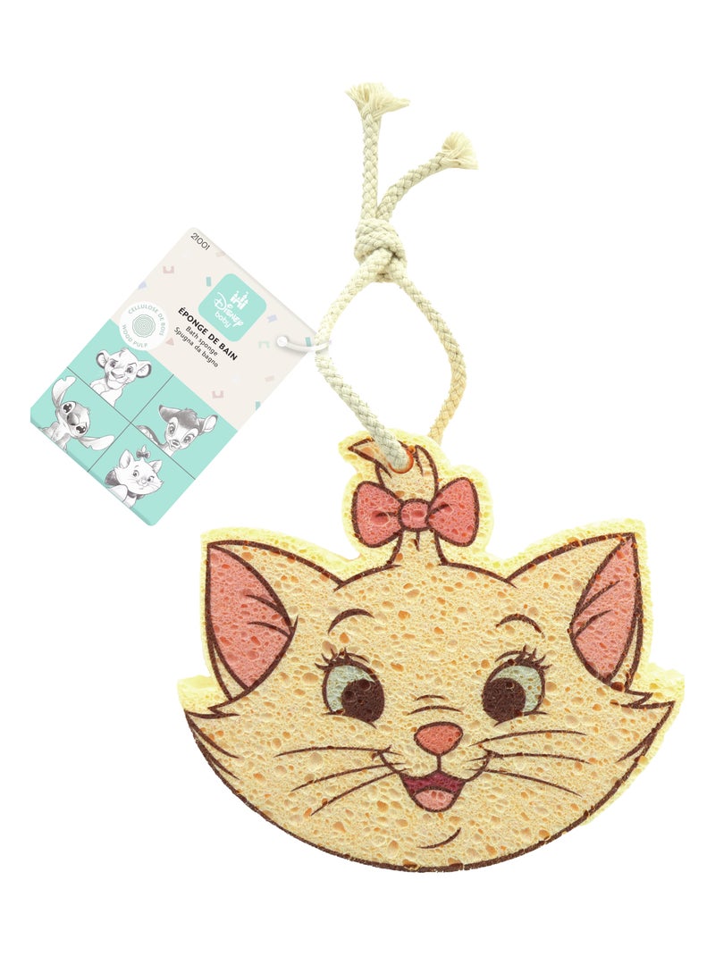 Éponge de Bain Forme - DISNEY - Marie - Les Aristochats - Ultra-Douceur Corps Bébé Jaune - Kiabi