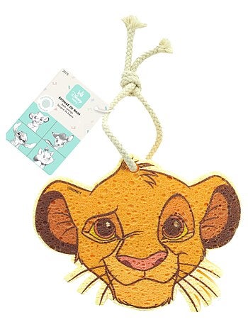 Éponge de Bain Forme - DISNEY - Simba - Le Roi Lion - Ultra-Douceur Corps Bébé