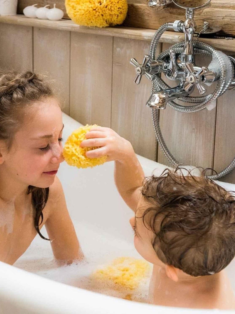 Éponge naturelle et écologique en soie fine Babù Beige - Kiabi