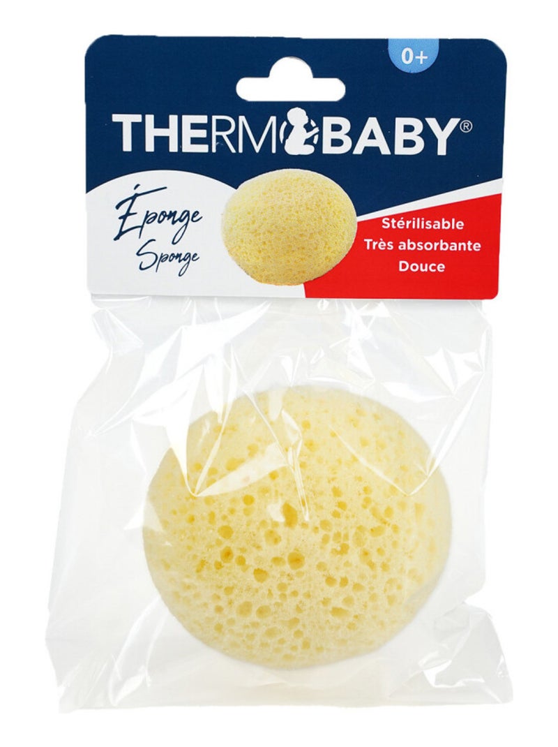 Eponge synthétique hydrophilée Jaune - Kiabi