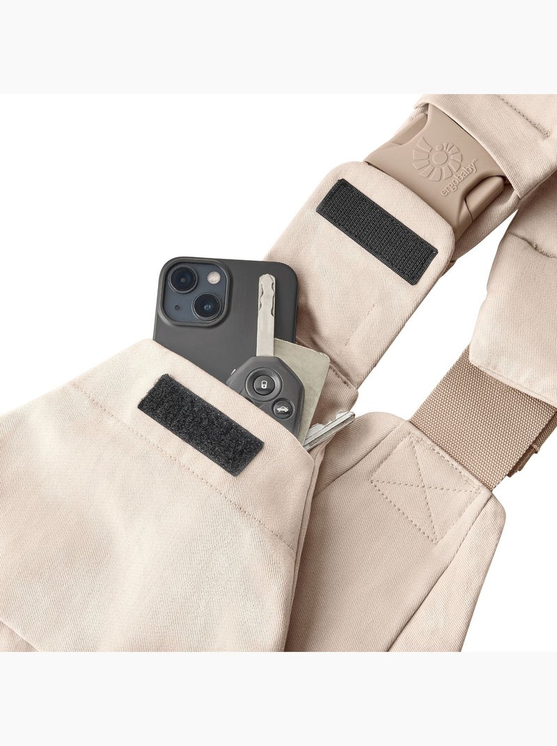 Ergobaby - Porte bébé enfant Upsie Sling Beige - Kiabi