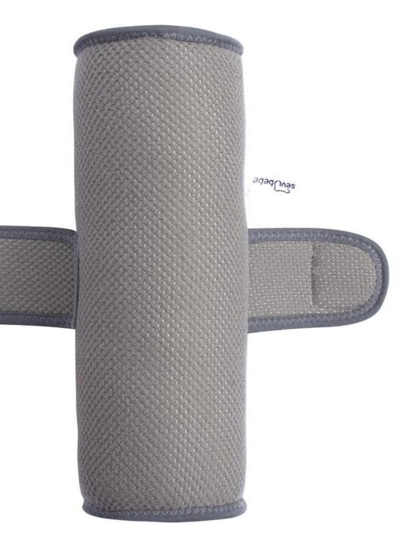 Ergonomique coussin  de ceinture siège auto Gris - Kiabi