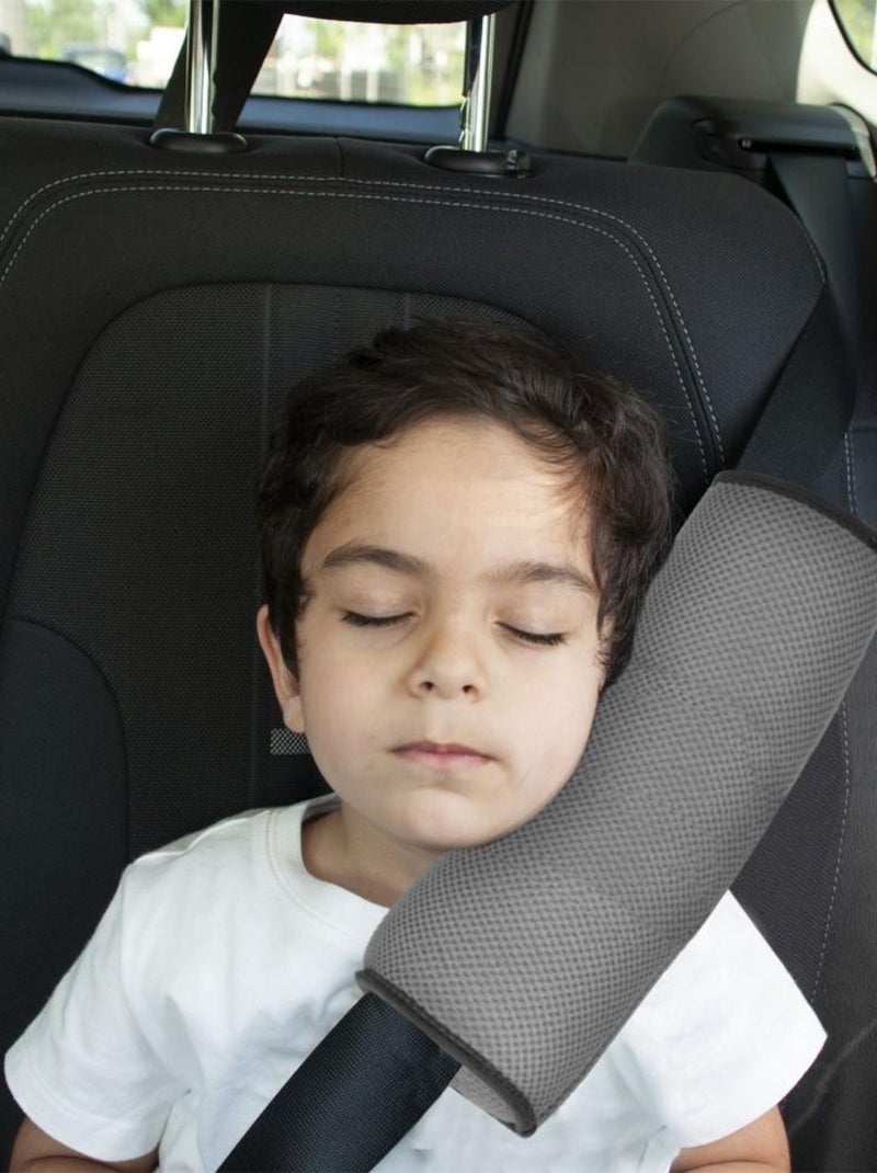 Ergonomique coussin  de ceinture siège auto Gris - Kiabi