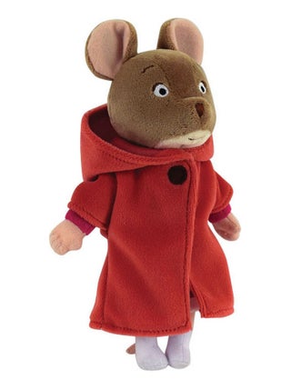 Ernest et celestine peluche celestine avec manteau  et  20cm