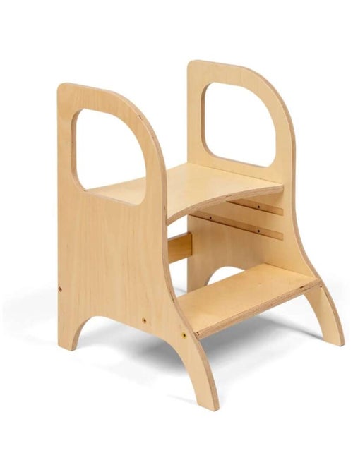 Escabeau-marchepied à hauteur réglable - Kiabi Escabeau-marchepied à hauteur réglable - Kiabi