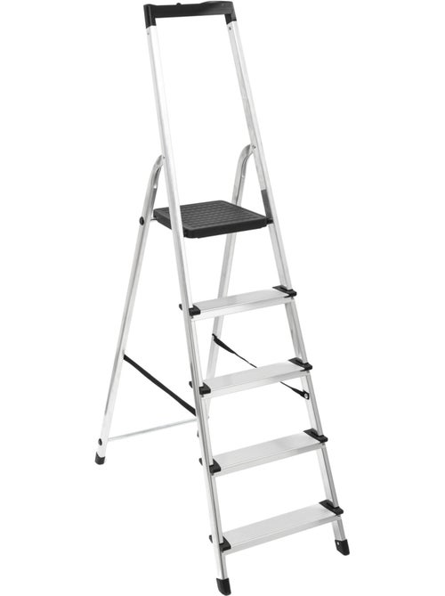 Escabeau pliable 5 marches - Kiabi Escabeau pliable 5 marches - Kiabi