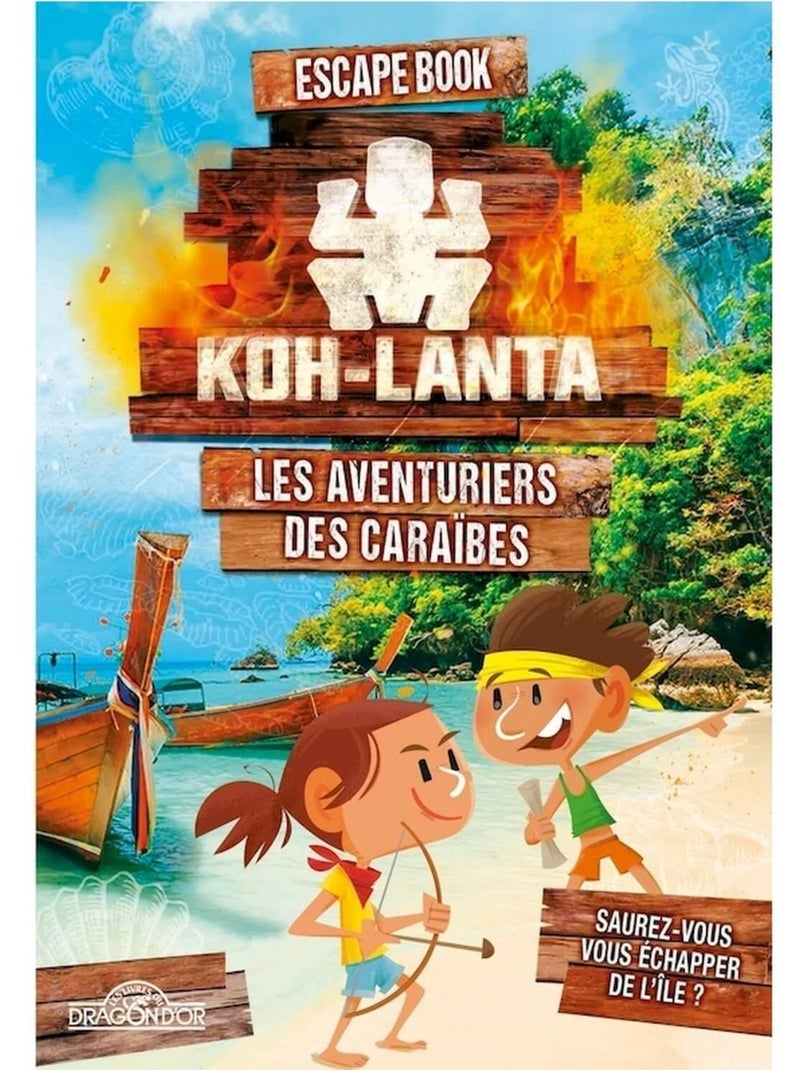 Escape Book Enfant - Koh Lanta : Les aventuriers des Caraïbes N/A - Kiabi