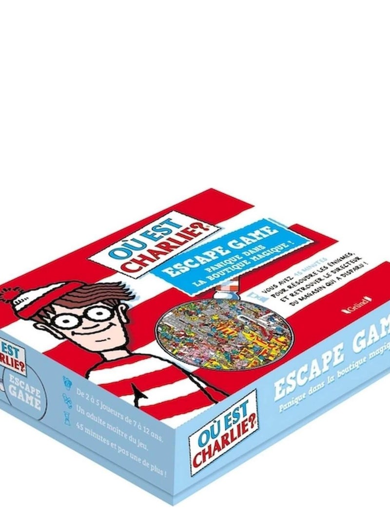 Escape Box : Où est Charlie ? Panique dans la boutique magique ! N/A - Kiabi