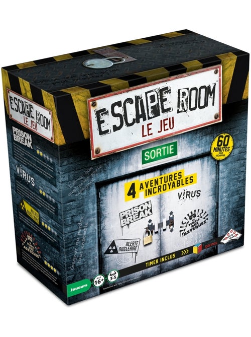 Escape Games - Coffret de 4 jeux - Kiabi