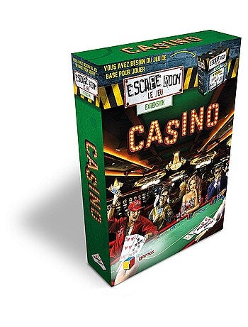 Escape Games - Pack extension Casino
