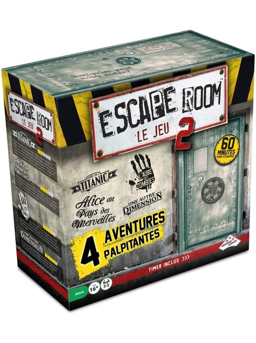 Escape Games 2 - Coffret de 4 jeux - Kiabi
