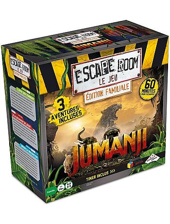 Escape Games Jumanji - Coffret 3 jeux