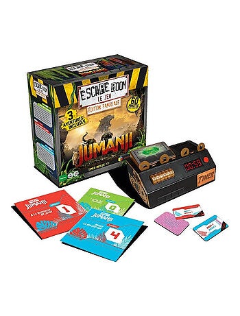 Escape Games Jumanji - Coffret 3 jeux