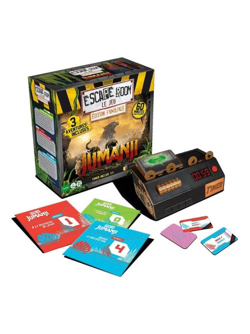 Escape Games Jumanji - Coffret 3 jeux - Kiabi