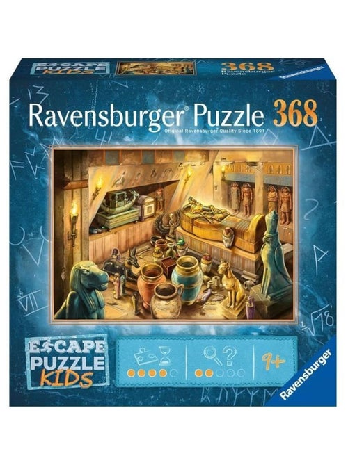 Escape puzzle Kids 368 pièces : Dans l'Égypte ancienne - Kiabi