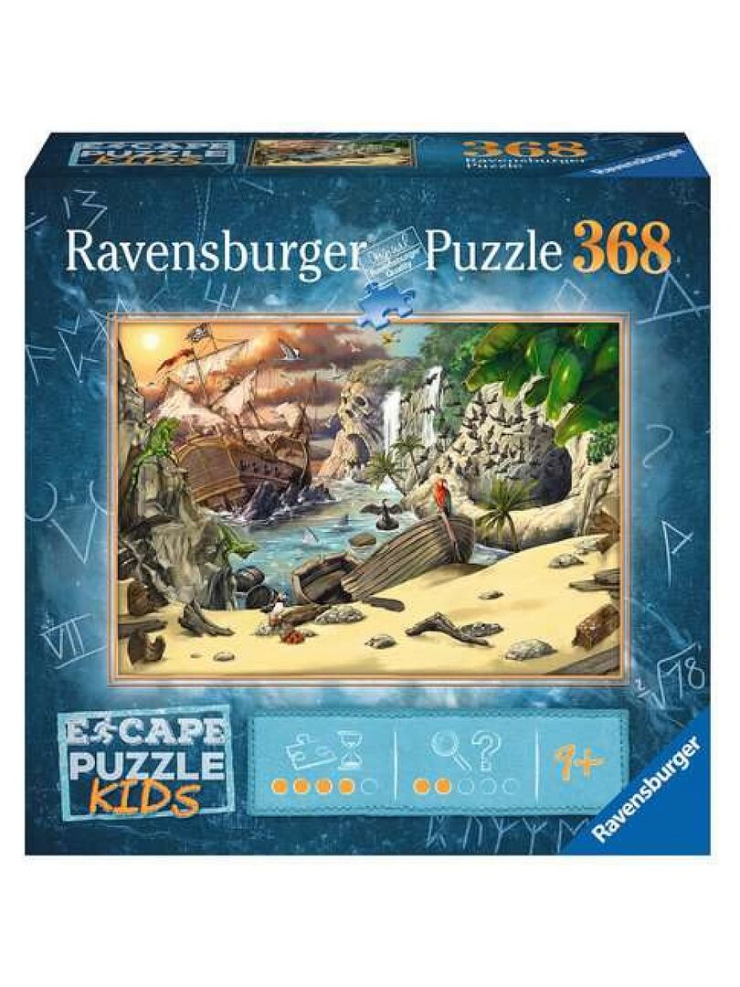 Escape Puzzle Kids Pirates Contour Pour Puzzle 368 Pieces N/A - Kiabi
