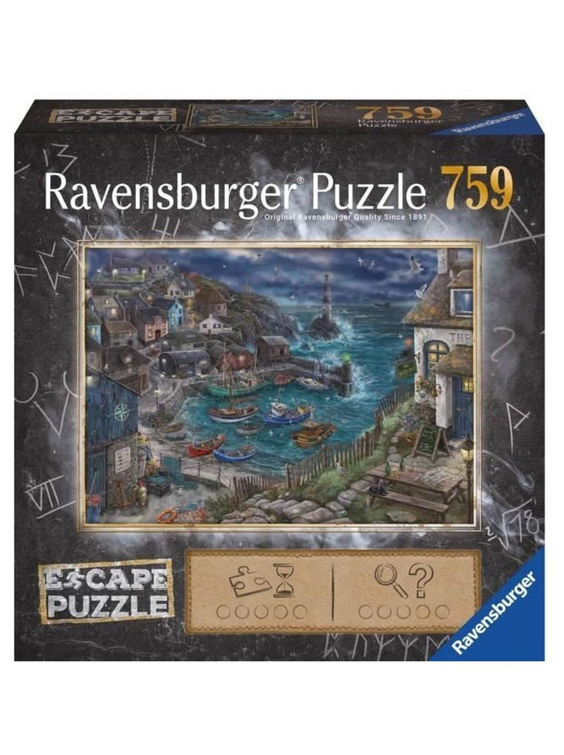 Escape puzzle Le phare - Ravensburger - 759 pièces - Ravensburger N/A - Kiabi