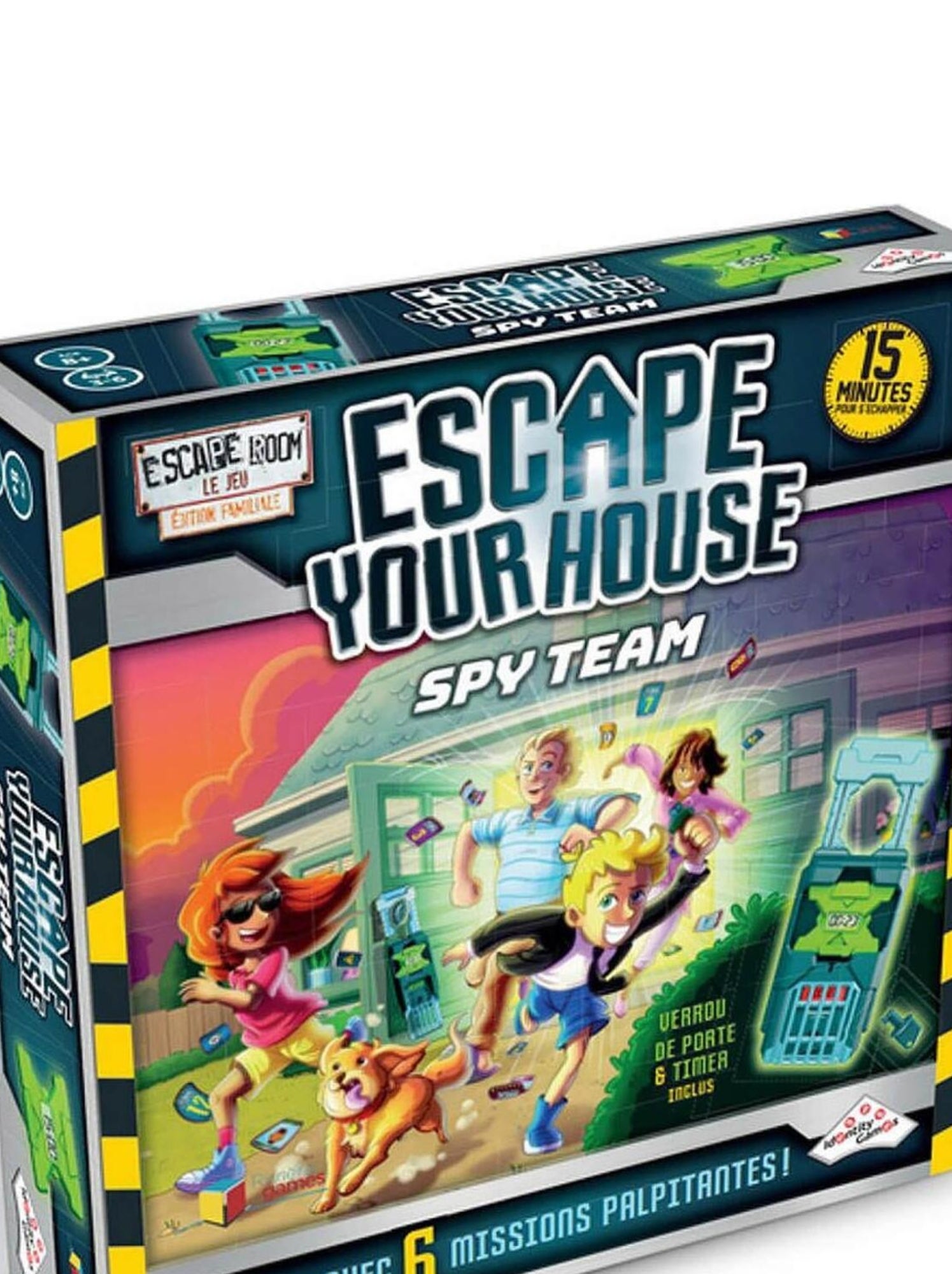 Escape Room The Game – Spy Team, Gioco Da Tavolo Per 3-6 Giocatori, 6 Missioni, Età 8+