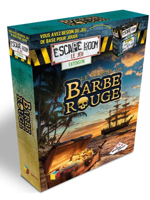 Escape Room Le jeu : Extension : Le trésor de Barbe Rouge - Kiabi