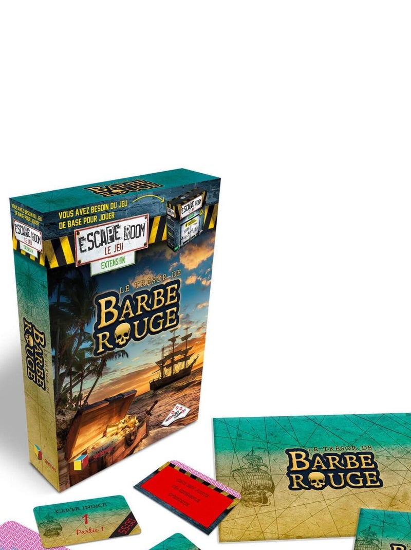 Escape Room Le jeu : Extension : Le trésor de Barbe Rouge N/A - Kiabi