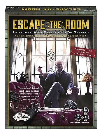 Escape The Room Le Secret De La Retraite Du Dr Gravely - Kiabi