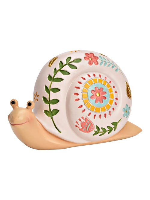 Escargot décor floral de jardin - Kiabi Escargot décor floral de jardin - Kiabi