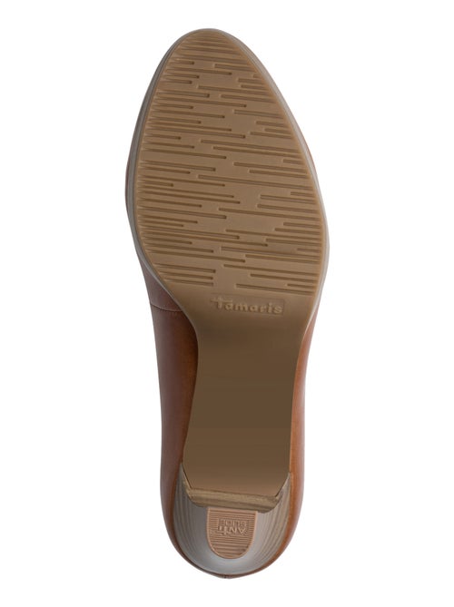 Escarpin à talon cuir Tamaris 1-22410 - Kiabi Escarpin à talon cuir Tamaris 1-22410 - Kiabi